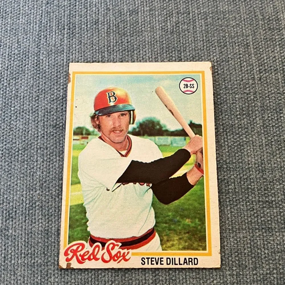 1978 Topps Boston Red Sox Baseball Card Trading Card